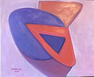 Gaze — Oil · Canvas — 60×73